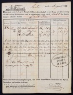 1846 Zimony-Pest  DDSG Fuvarlevél / DDSG Bill Of Freight. - Zonder Classificatie