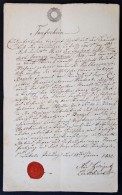 1832 Keresztelési Anyakönyvi Kívonat, Német NyelvÅ±, 15 Kr. Benyomott... - Unclassified