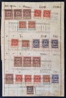 Cca 1924 Forgalmi Adó EllenÅ‘ri Papír, 30 Db Forgalmi Adó és 9 Db... - Zonder Classificatie