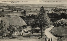 * T1/T2 Ulicko, Swieradów-Zdrój / Strassberg An Der Tafelfichte, Meffersdorf; Blick Von Der Villa... - Ohne Zuordnung