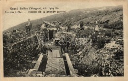 * T2 Vosges, Grand Ballon. Ancien Hotel, Ruines De La Grande Guerre / Remains Of The World War - Ohne Zuordnung