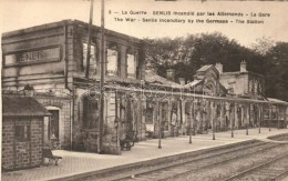 ** T1 Senlis, Railway Station Destroyed By The Germans, During The War - Ohne Zuordnung