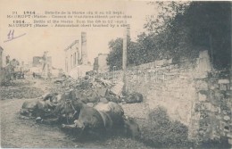 * T2/T3 1914 Maurupt, Battle Of The Marne From The 6th To 12 Sept. Ammunition Chest Touched By A Shell (EK) - Ohne Zuordnung