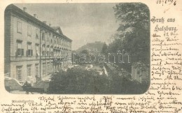 T2 1898 Salzburg, Mirabellgarten; Würthle & Sohn / Park - Unclassified