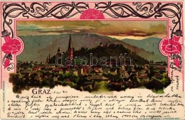 T2 Graz, Art Nouveau, Verlag E. Presunn Litho - Non Classés