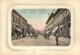 T2/T3 Újvidék, Neusatz, Novi Sad; FÅ‘ Utca, Vajda DezsÅ‘ üzlete / Main Street With Shops (fl) - Ohne Zuordnung