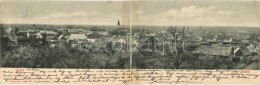 T4 1899 Sziszek, Sisak; Panorámalap, S. Jünker Kiadása / Panoramacard (r) - Ohne Zuordnung