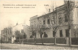 ** T1/T2 Lipik, Hermina Udvar, Posta / Couryard, Post Office - Unclassified