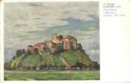 T2/T3 Munkács, Munkacheve; Vár / Castle, 'Munkács Visszatért' So. Stpl. S: V. Prihoda... - Non Classés