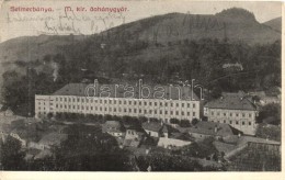 T2/T3 Selmecbánya, Banská Stiavnica; Magyar Királyi Dohánygyár / Tobacco Factory... - Non Classés