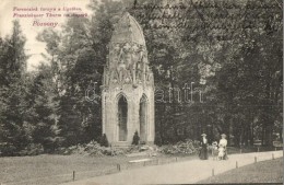 T2/T3 Pozsony, Pressburg, Bratislava; Ferenciek Tornya A Ligetben, D. K. Bp. 515. / Tower In The Park (EK) - Ohne Zuordnung