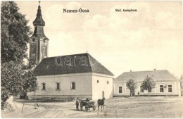 T2 Nemesócsa, Zemianska Olca; Református Templom / Calvinist Church - Non Classés
