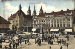 T2/T3 Temesvár, Timisoara; Kossuth Lajos Tér, Villamos, Weisz Sándor, Gaszner Ferencz, Wilheim... - Non Classés