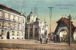 T2/T3 Temesvár, Timisoara; Izraelita Templom, Zsinagóga / Synagogue (fl) - Non Classés