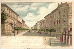 T2/T3 1899 Temesvár, Timisoara; Gyárváros, Andrássy út, Villamos, Corvina... - Non Classés