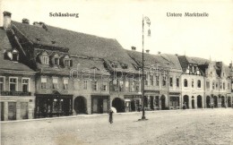 T2 Segesvár, Schassburg, Sighisoara; Alsó Vásársor, Alber Mockesch és J.B.... - Non Classés