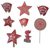 8db-os Vegyes Szovjet Jelvény és KitÅ±zÅ‘ Tétel T:2
8pcs Of Various Soviet Badges And Pins... - Non Classés