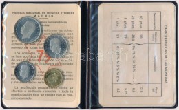 Spanyolország 1975. 1P-50P (4xklf) Forgalmi Szett MÅ±anyag Tokban T:BU Ujjlenyomat
Spain 1975. 1 Peseta - 50... - Non Classés