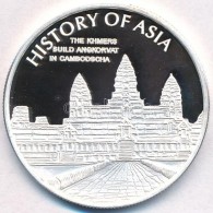 Cook-szigetek 2005. 1$ Ag 'Ázsia Történelme - A Khmerek Megépítik Angkor Vatot... - Non Classés