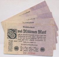 Németország / Weimari Köztársaság 1923. 2.000.000M (5x) T:III
Germany / Weimar... - Zonder Classificatie