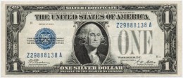 Amerikai Egyesült Államok 1928A 1$ 'Silver Certificate - KisméretÅ±', Kék Pecsét,... - Zonder Classificatie