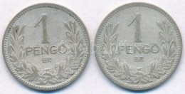 1926-1927. 1P Ag (2x) T:2-,3 - Ohne Zuordnung