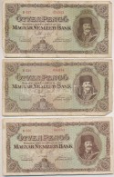 1945. 50P (3x) T:III,III- - Non Classificati