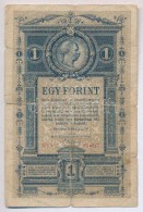 1882. 1Ft/1G T:IV
Hungary 1882. 1 Forint / 1 Gulden C:G
Adamo G125 - Non Classificati