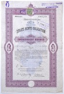 Ausztria / Bécs 1897. '3 1/2%-os Állami Nyugdíjkötvény' Kötvény... - Ohne Zuordnung