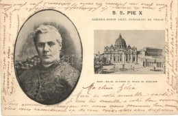 T2 S. S. Pie X Cardinal Joseph Sarto, Patriarch De Venise / Pope Pius X Papal Election Memorial Postcard - Non Classificati