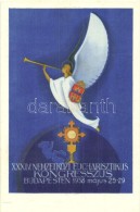 ** 1938 Budapest XXXIV. Nemzetközi Eucharisztikus Kongresszus - 2 Db Képeslap / 34th International... - Non Classés