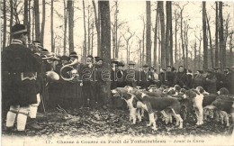 T2 Chasse A Courre En Foret De Fontainebleau / French Hunters In The Forest Of Fontainebleau - Ohne Zuordnung