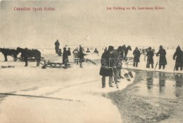 ** T2 Ice Cutting On St. Lawrence River; Canadian Sport Series - Unclassified