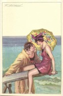 ** T1/T2 Italian Art Deco Postcard, Anna & Gasparini 462-5 S: Mauzan - Non Classés