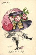 ** T2/T3 La Mode En 1909 / Fashion Hat, Le Sourire No. 53. S: Roberty (cover Sheet) - Non Classés