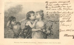 T2 1899 Theo Stroefer Künstler-Postkarte Serie VIII. Nr. 5634 B Artist Signed - Non Classés