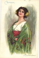 T1/T2 Carmen. Italian Art Postcard C.C.M. No. 1690-2 S: Colombo - Non Classés