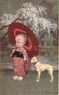 T2 Japanese Girl, Italian Art Postcard CMD 1982-4 S: Colombo - Sin Clasificación