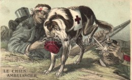 * T2/T3 Le Chien Ambulancier / French Rescue Dog, WWI Humour S: Lesbounit (EK) - Non Classés