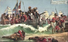 ** T2 Alexandria, Landing Of The British Army In Aboukir Bay; Raphael Tuck & Sons Oilette 'British Battles'... - Non Classés