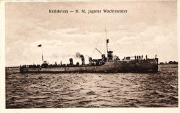 ** T2 Karlskrona - H.M. Jagarne Wachtmeister / Swedish Battleship - Non Classés