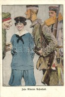 ** T2 Zehn Minuten Aufenthalt, Die Frau Im Beruf / WWI K.u.K. Military Art Postcard, Lady Mariner, 8... - Non Classificati