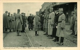 ** T1/T2 1916 Pola, Frigyes FÅ‘herceg és Anton Haus érkezése A... - Ohne Zuordnung