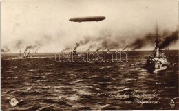 ** T1/T2 Deutsches Geschwader Vor Helgoland / German Navy, Squadron By Helgoland - Zonder Classificatie