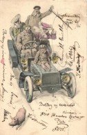 T2 Automobile, Pig, Theo. Stroefer Ser. 514. No. 12. S: Th. Zasche - Unclassified