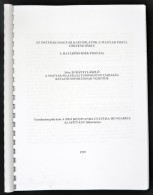 Surányi László: Az Osztrák-magyar Kapcsolatok A Magyar Posta... - Autres & Non Classés