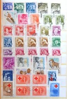 O 1946-1968 Több, Mint 1.000 Db Bélyeg, Benne Tévnyomatok, Illetve Nyomási... - Sonstige & Ohne Zuordnung