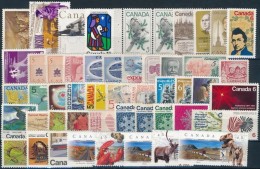 ** Kanada 1967-1997 50 Db Képes Bélyeg - Autres & Non Classés