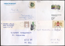 1990-es évek 70 Db üzleti Levél Változatos Bérmentesítéssel - Autres & Non Classés