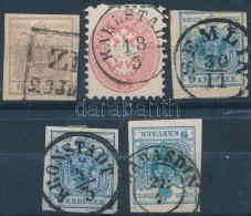 O 1850-1864 5 Szép Bélyegzés - Other & Unclassified